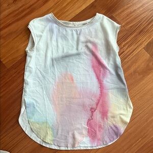 Anthropologie Watercolor Tank